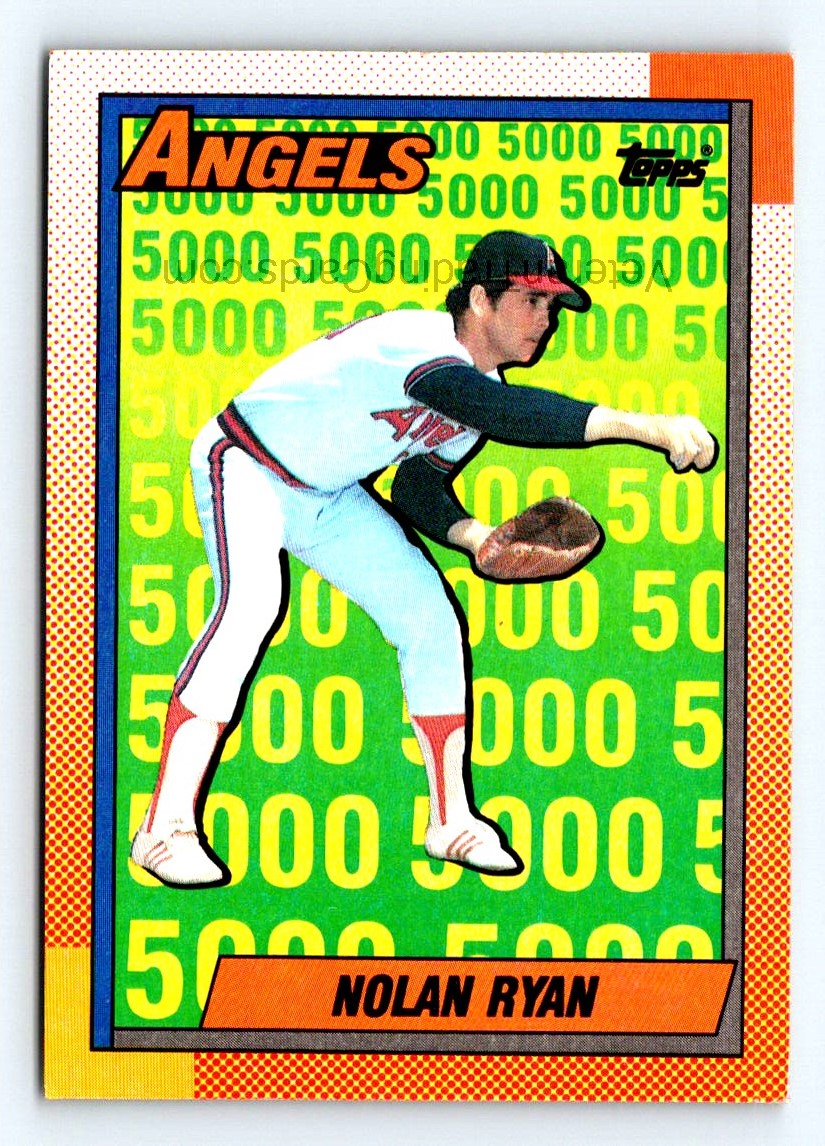 Nolan Ryan 1990 Topps Card # 3