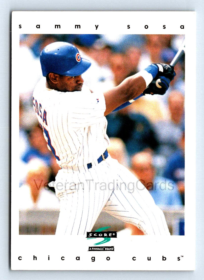 Sammy Sosa 1996 Score Card # 244