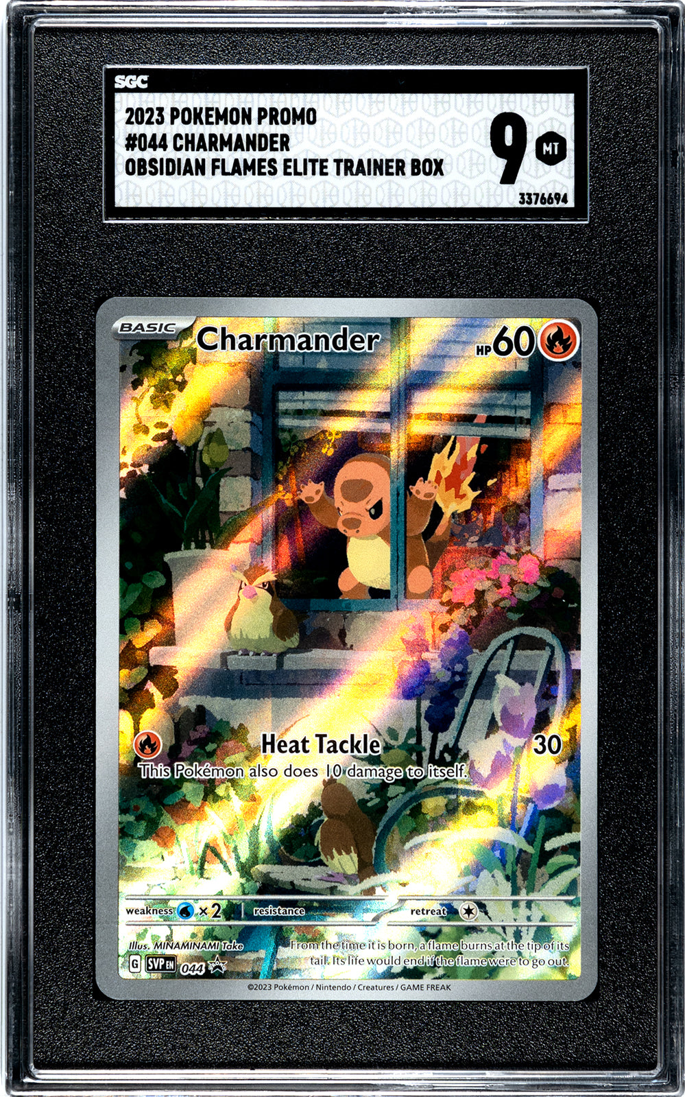 SGC 9 Charmander 2023 151 ETB Pokemon 044 Promo VTC SGC 9 Charmander 2023 151 ETB Pokemon 044 Promo VTC