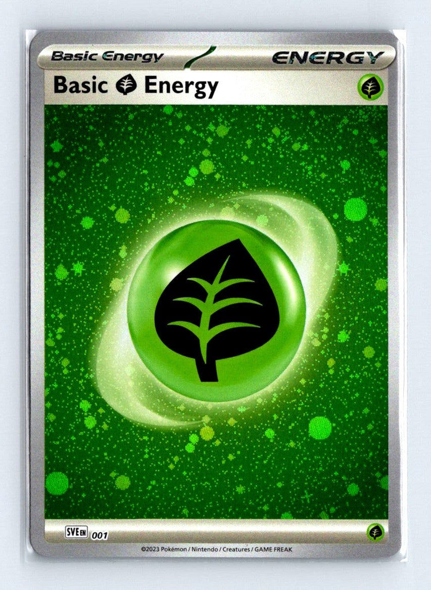 Grass Energy Full Art Holo 2023 Scarlet & Violet Series - Scarlet & Violet - 151 Card # 1
