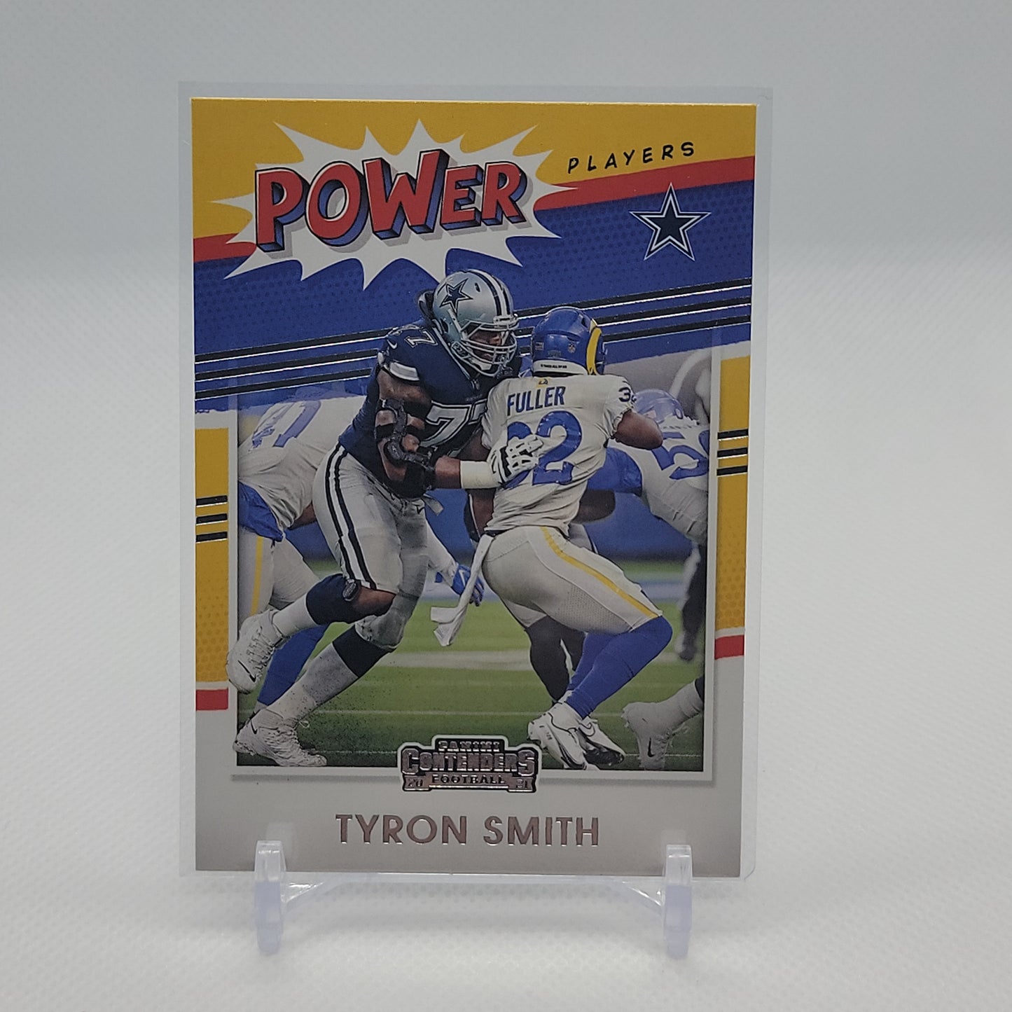 Tyron Smith - POWER Players Panini Contenders 2021 Insert PP-TSM