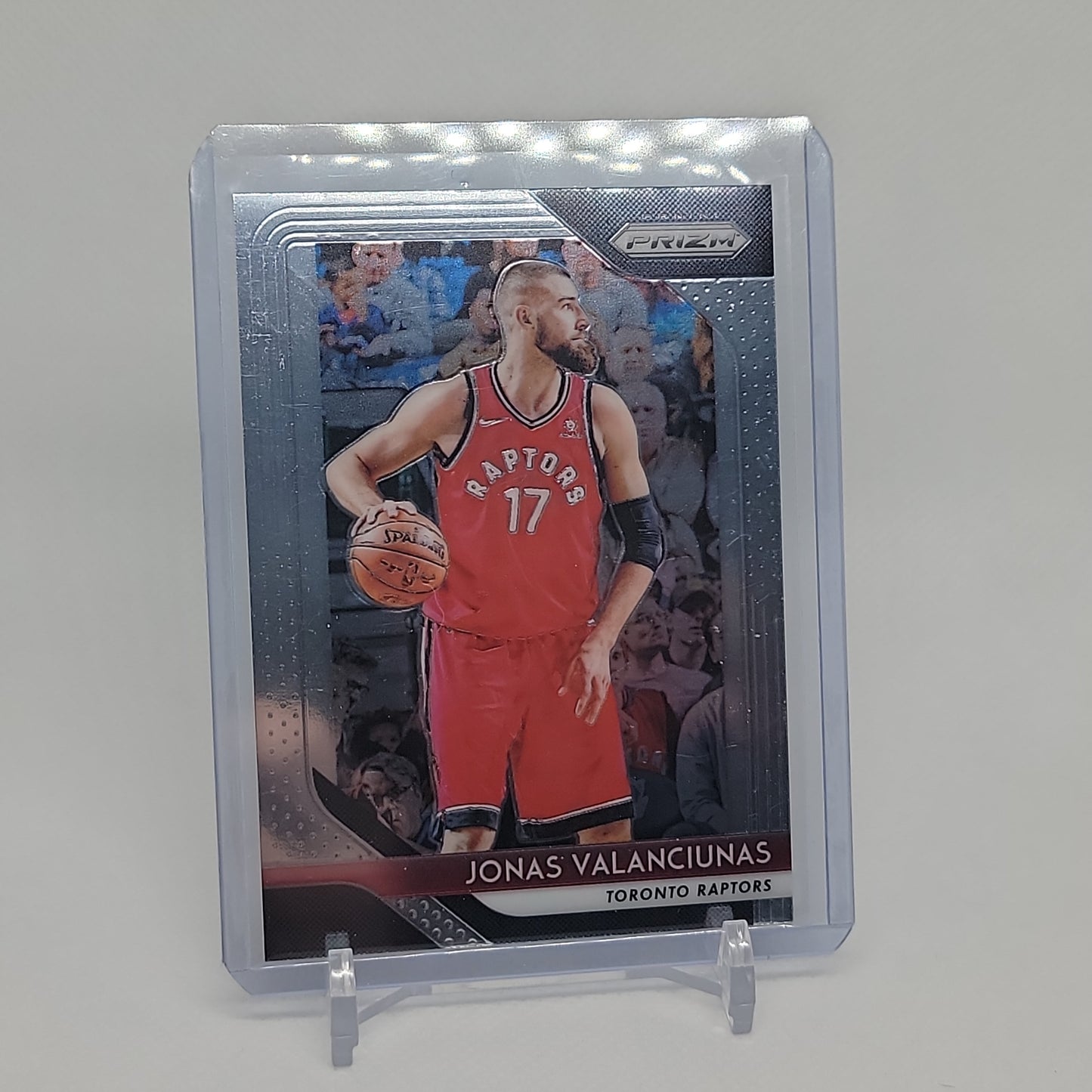 Jonas Valaniciunas Prizm Mosaic 2018-19 Card No. 93