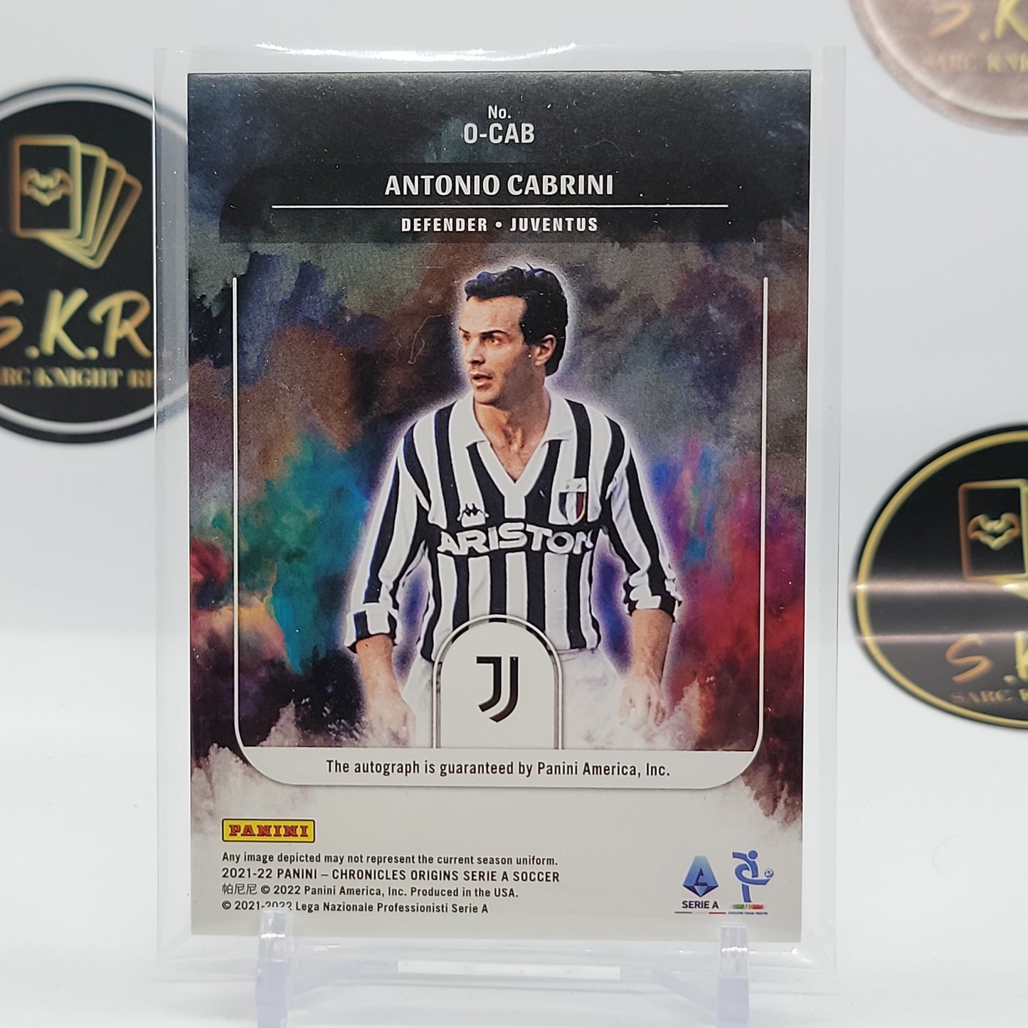 Antonio Cabrini Auto /500 Chronicles Origins #O-CAB