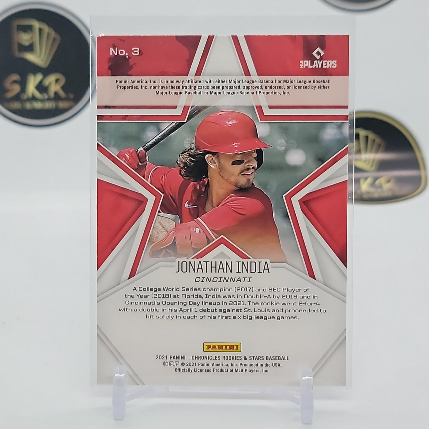 Jonathan India RC Rookie & Stars #3