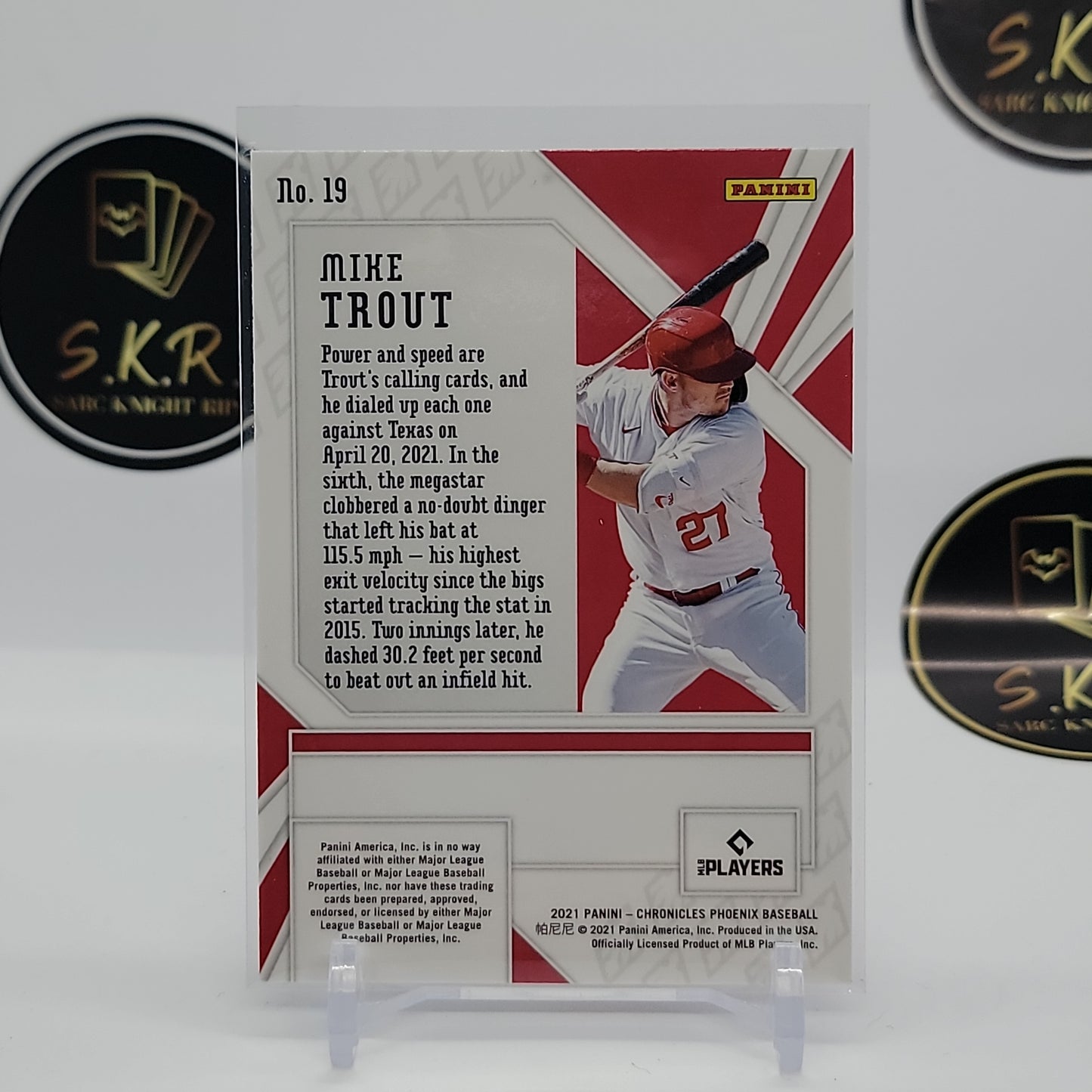 Mike Trout Phoenix #19