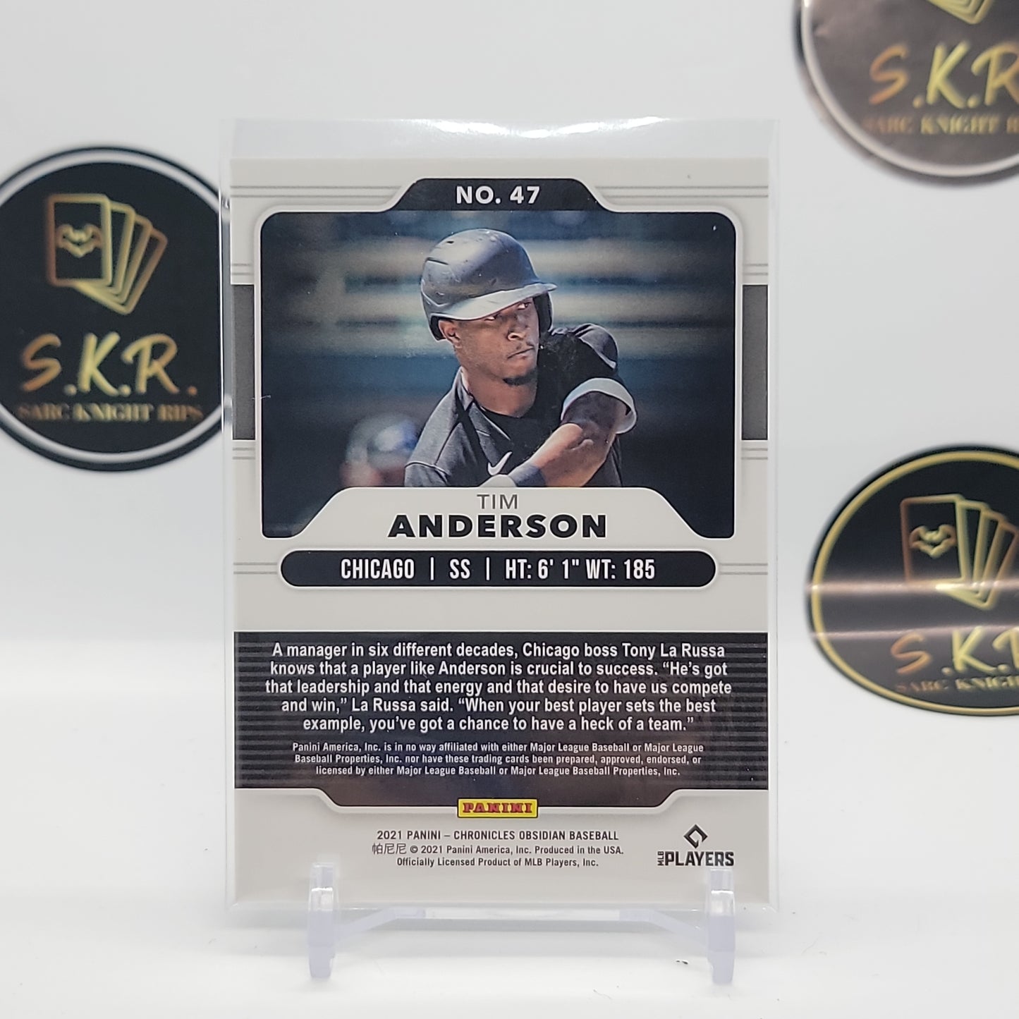 Tim Anderson Obsidian #47