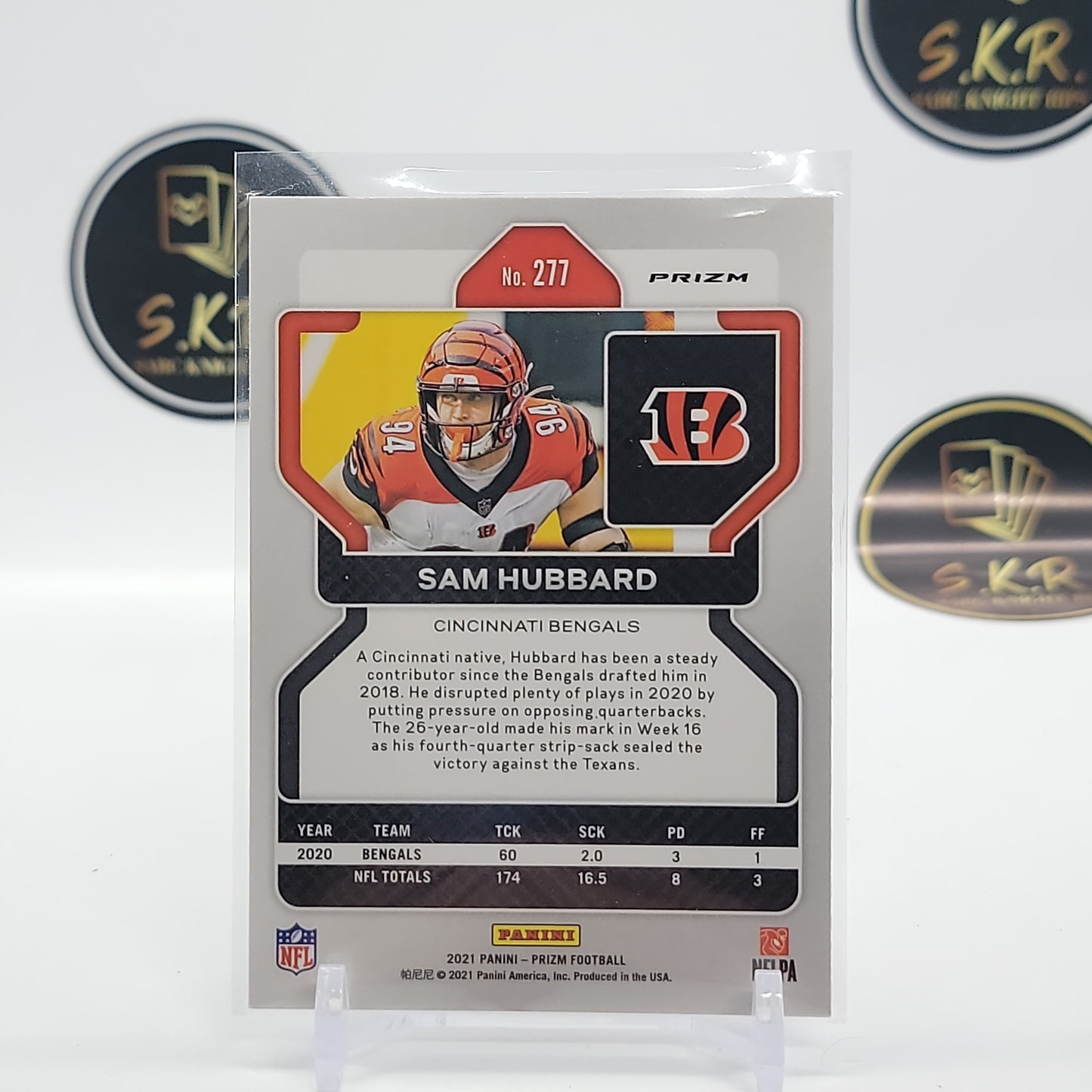 Sam Hubbard Silver PRIZM #277