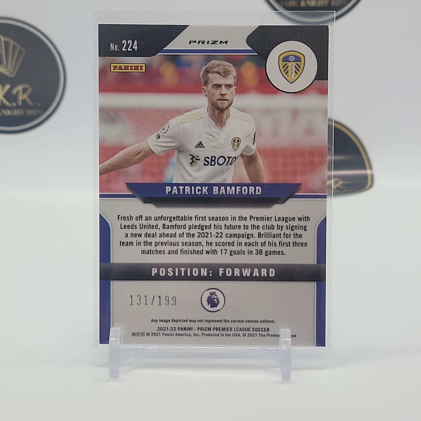 Patrick Bamford Breakaway Blue Prizm 131/199 #224