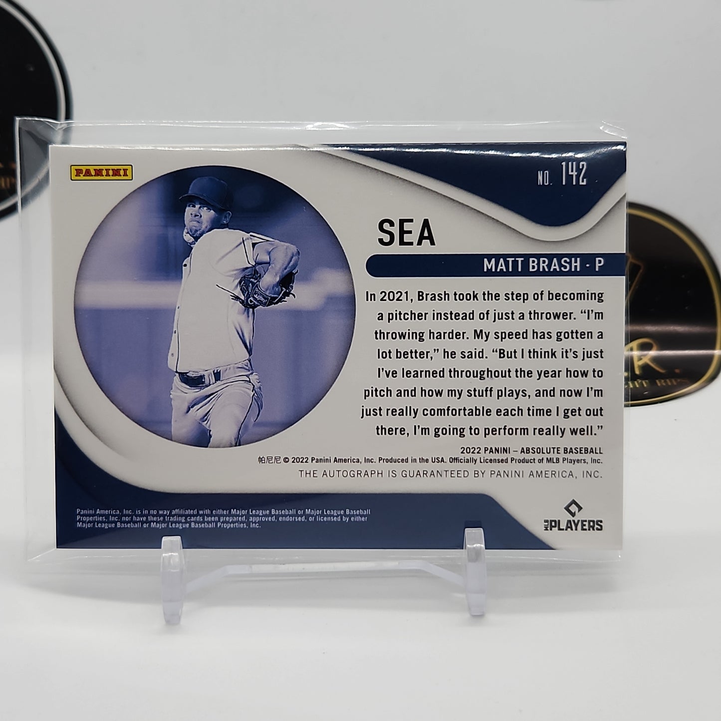 Matt Brash Rookie Signatures /99 #142