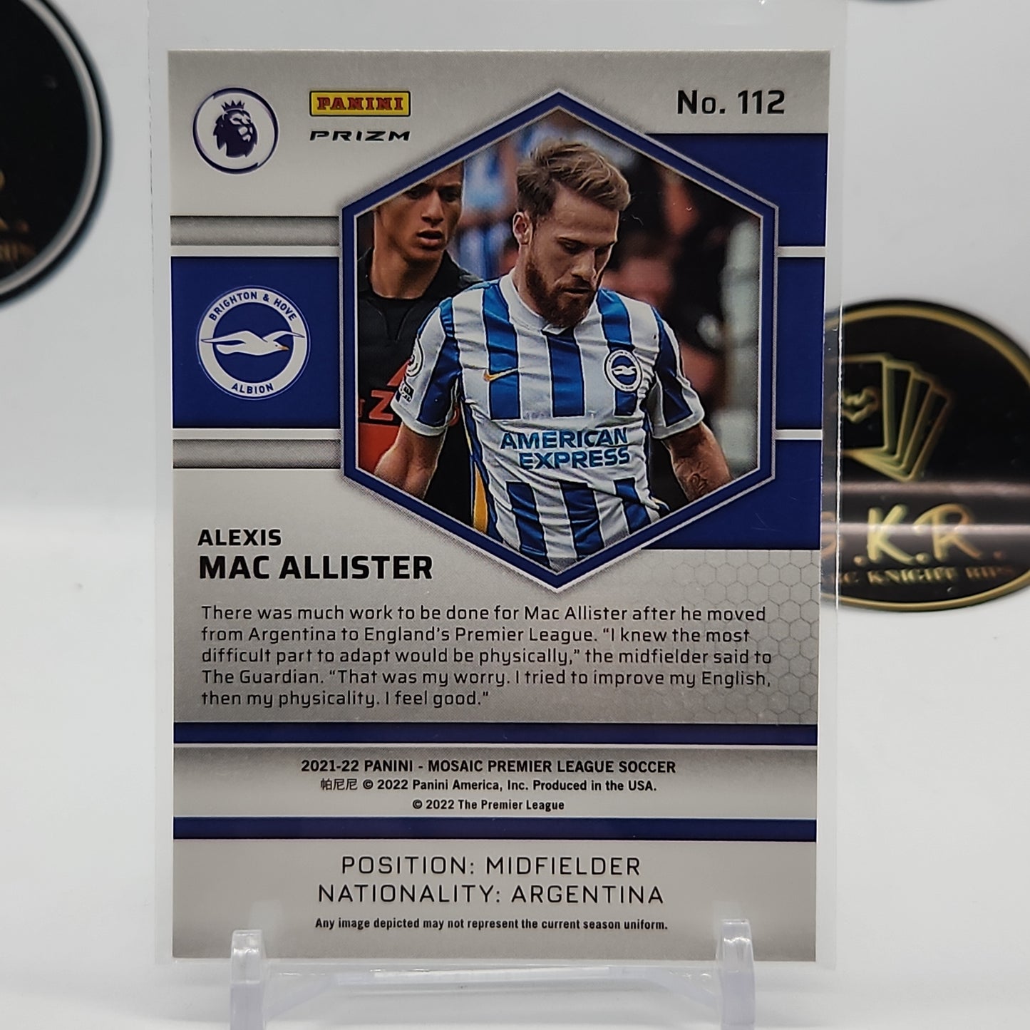 Alexis Mac Allister Mosaic Prizm #112