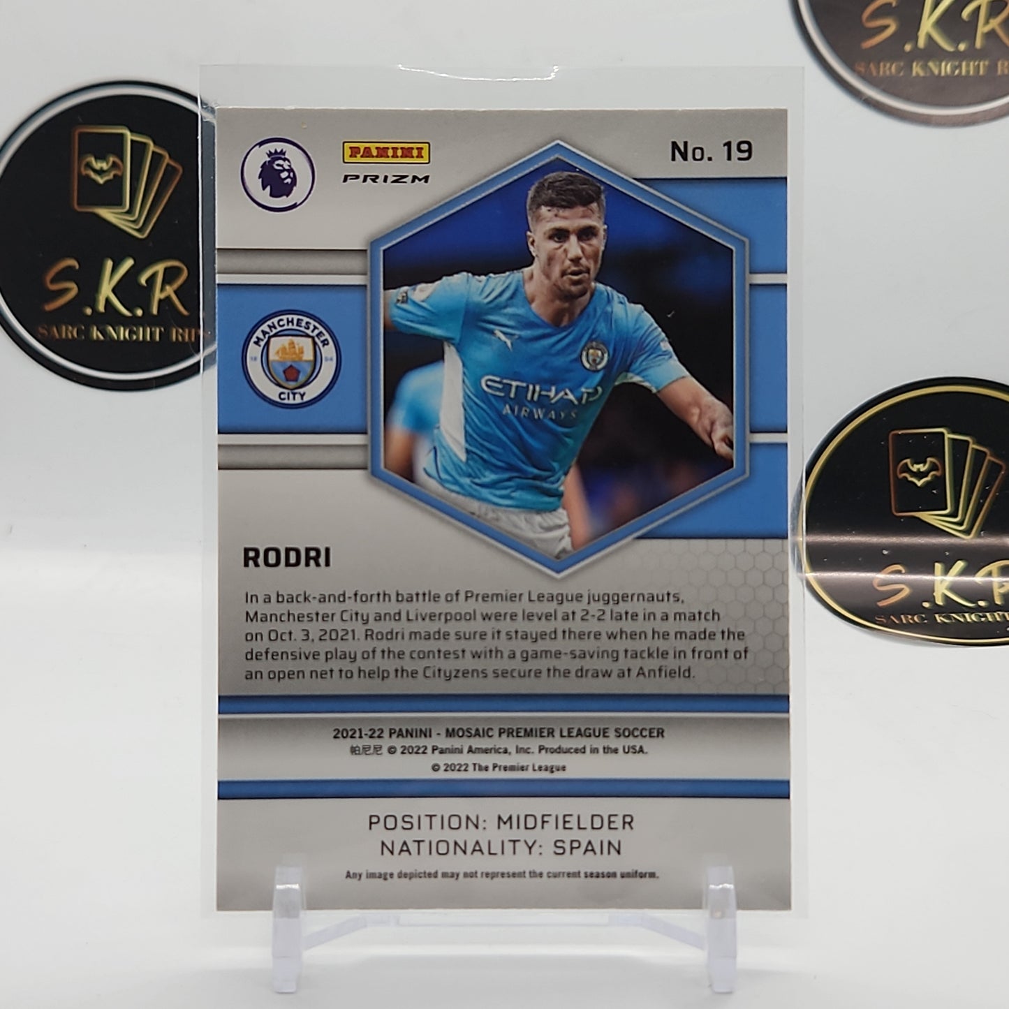 Rodri Mosaic SILVER Prizm #19