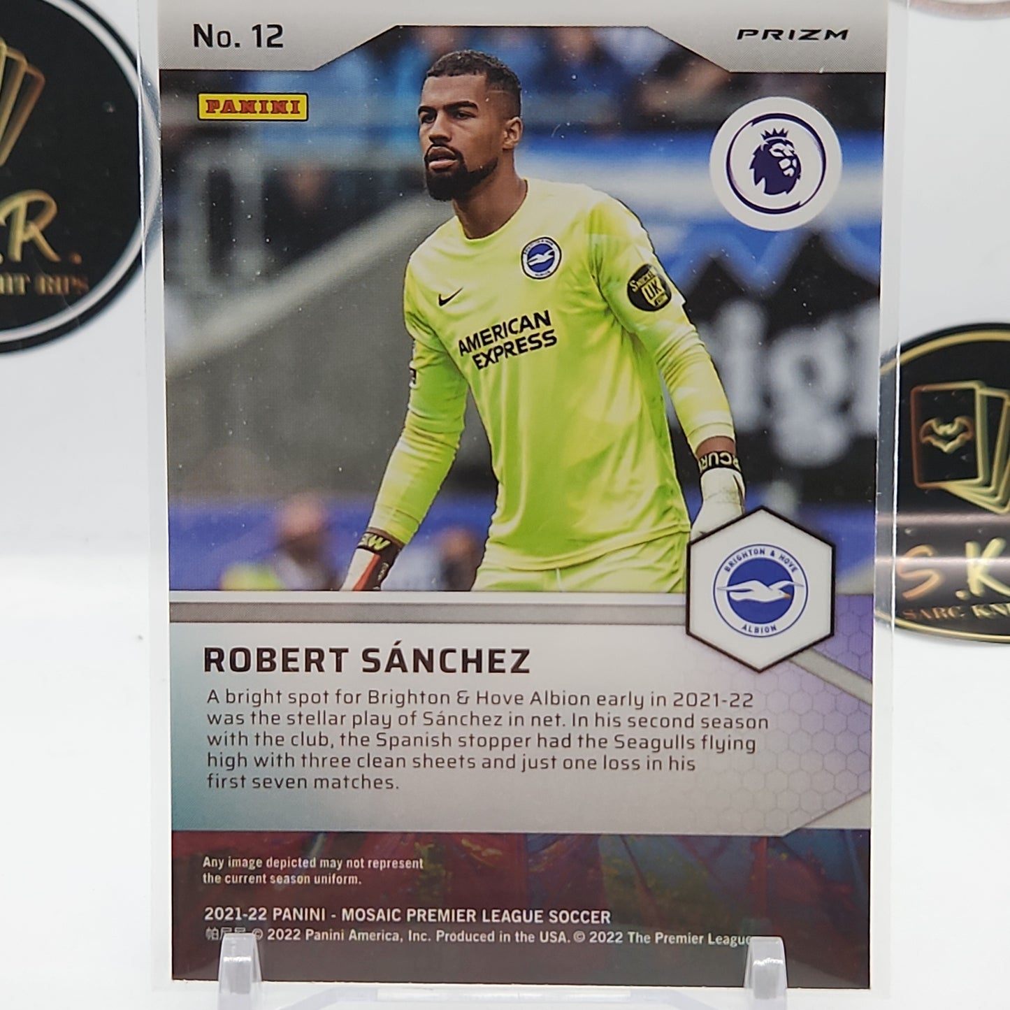 Robert Sanchez Pitch Masters Prizm #12
