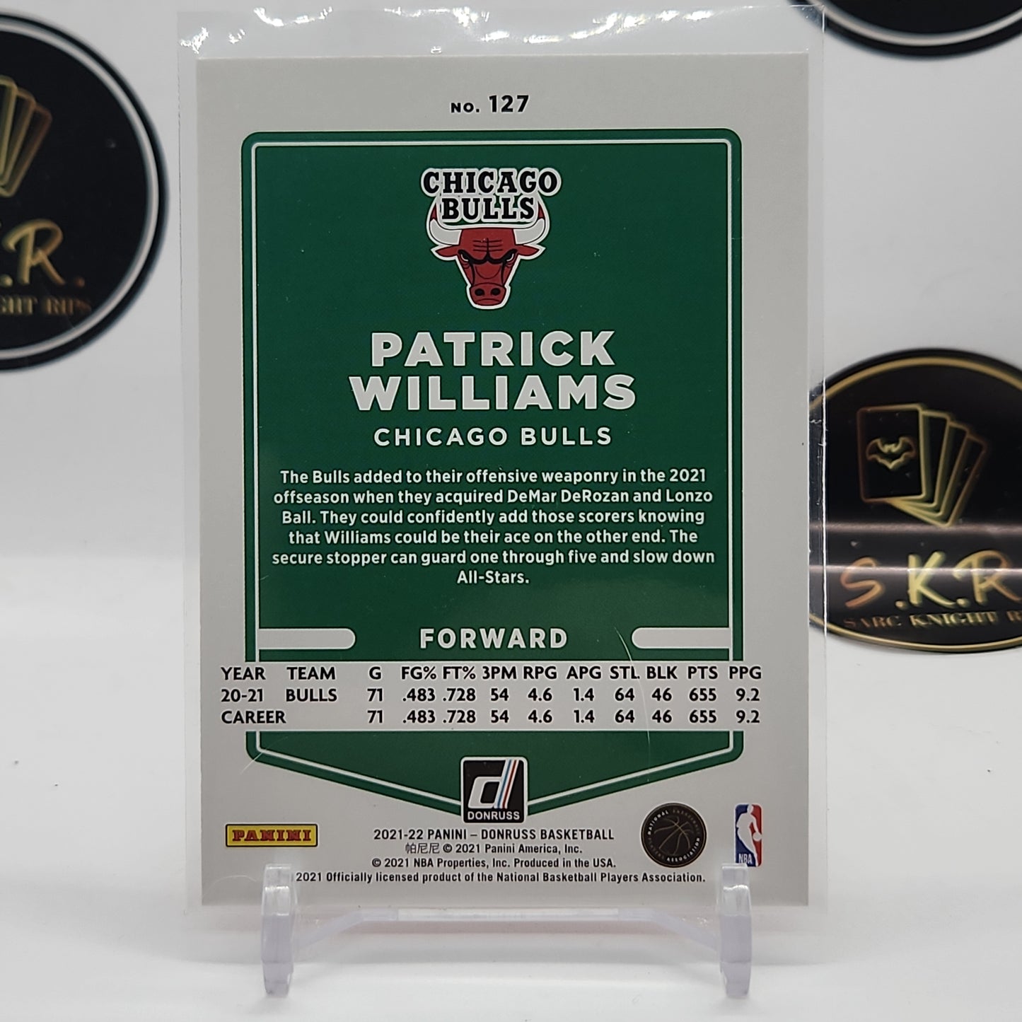 Patrick Williams Orange Laser Parallel #127