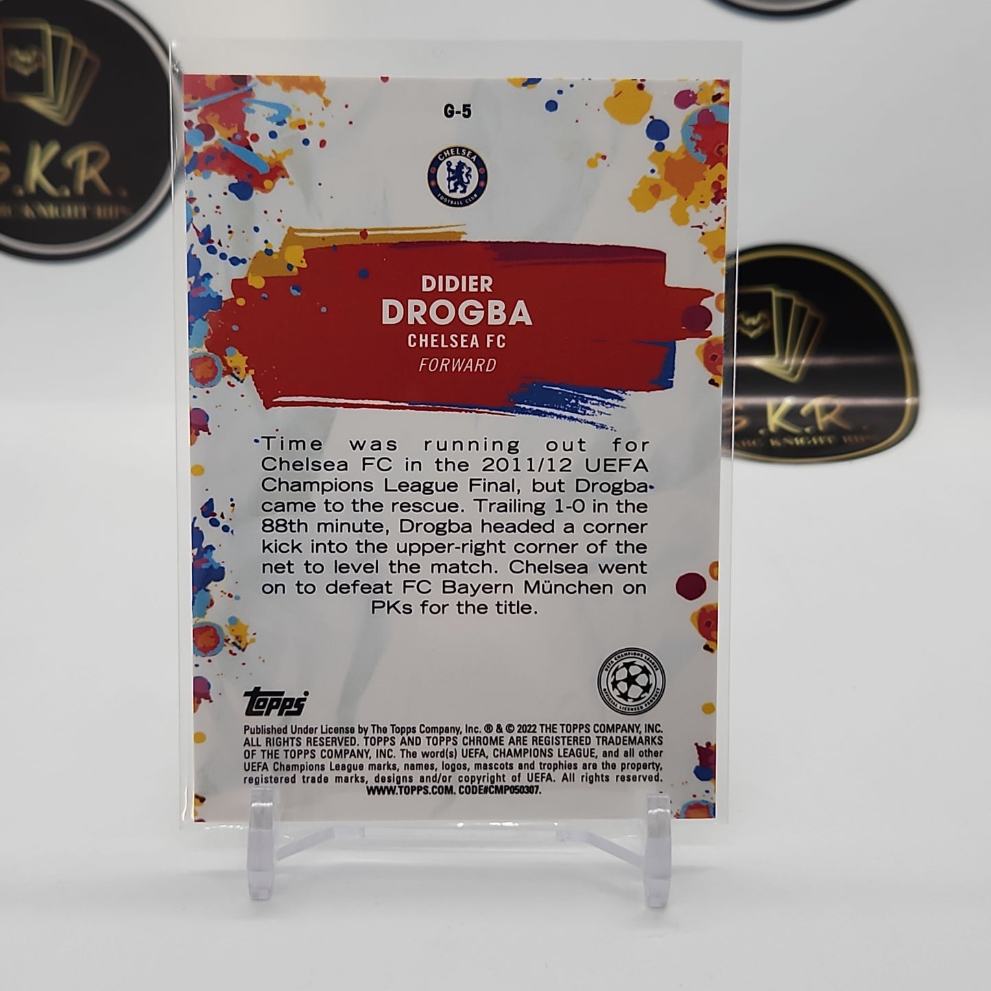 Didier Drogba Golazo Chrome Insert #G-5