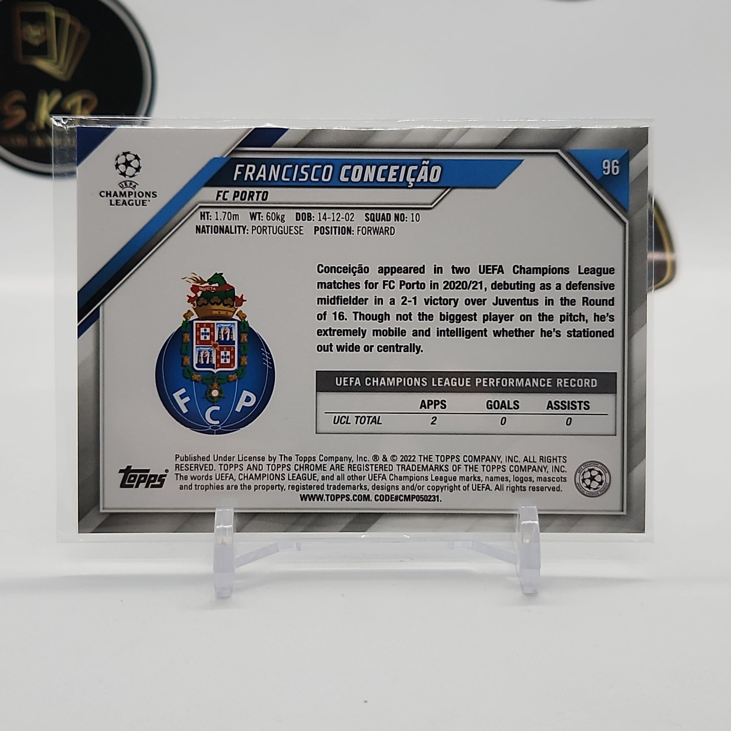 Francisco Conceicao RC Black and White Ray Wave Refractor #96