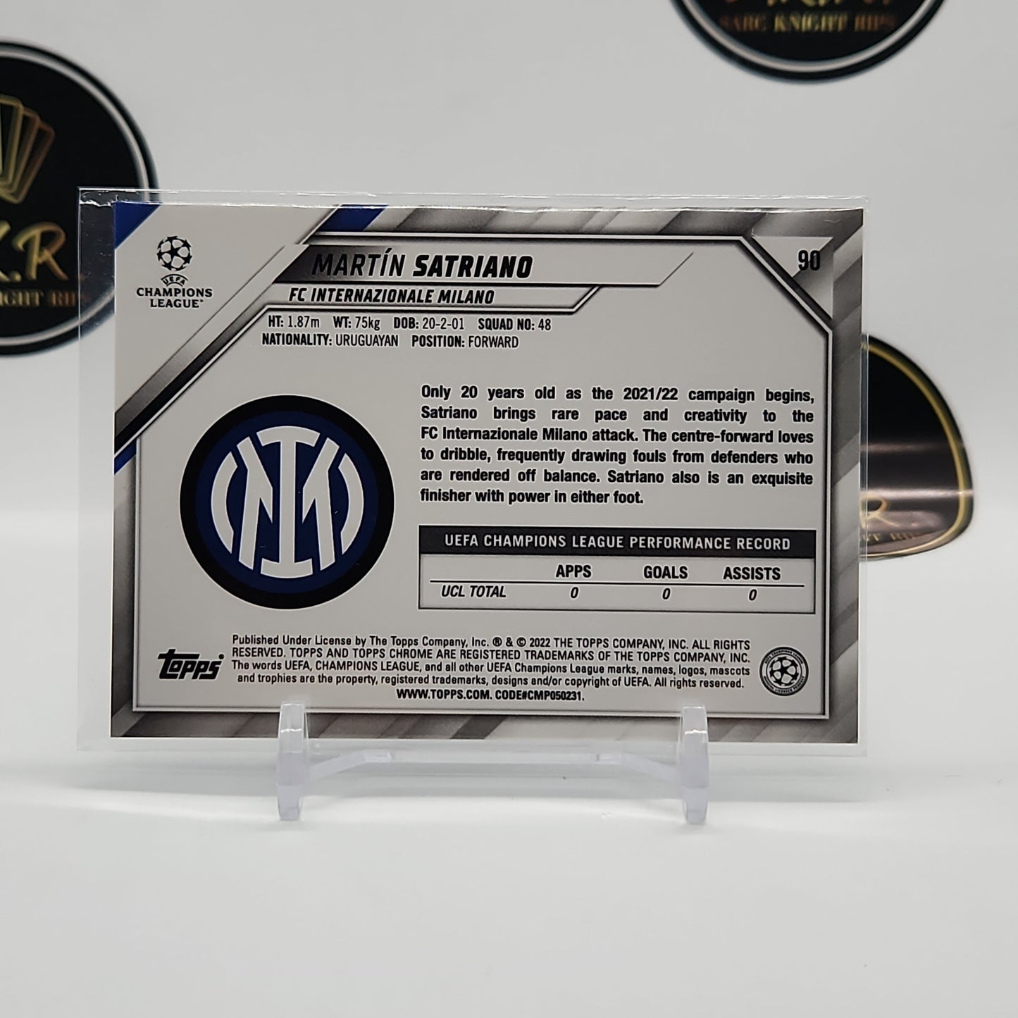 Martin Satriano RC Black and White Raywave #90