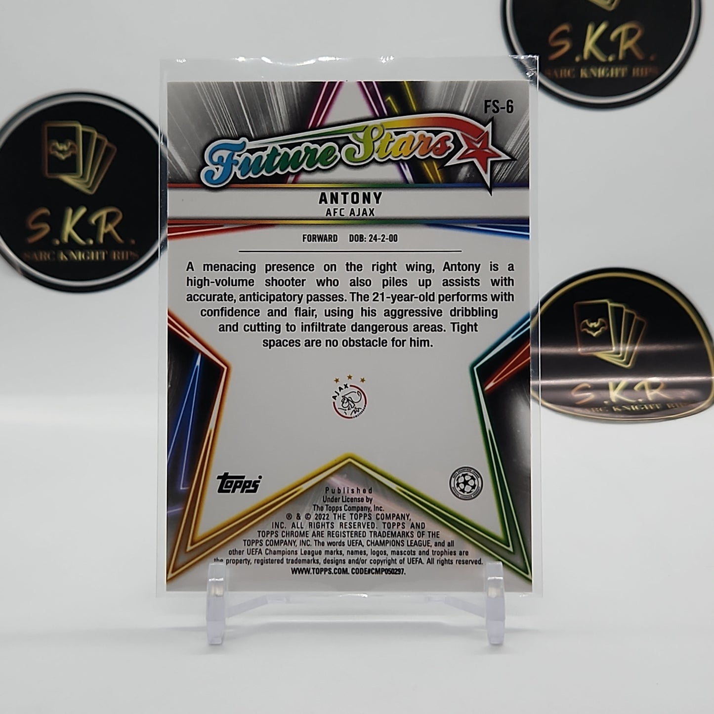 Antony Chrome Future Stars Insert #FS-6