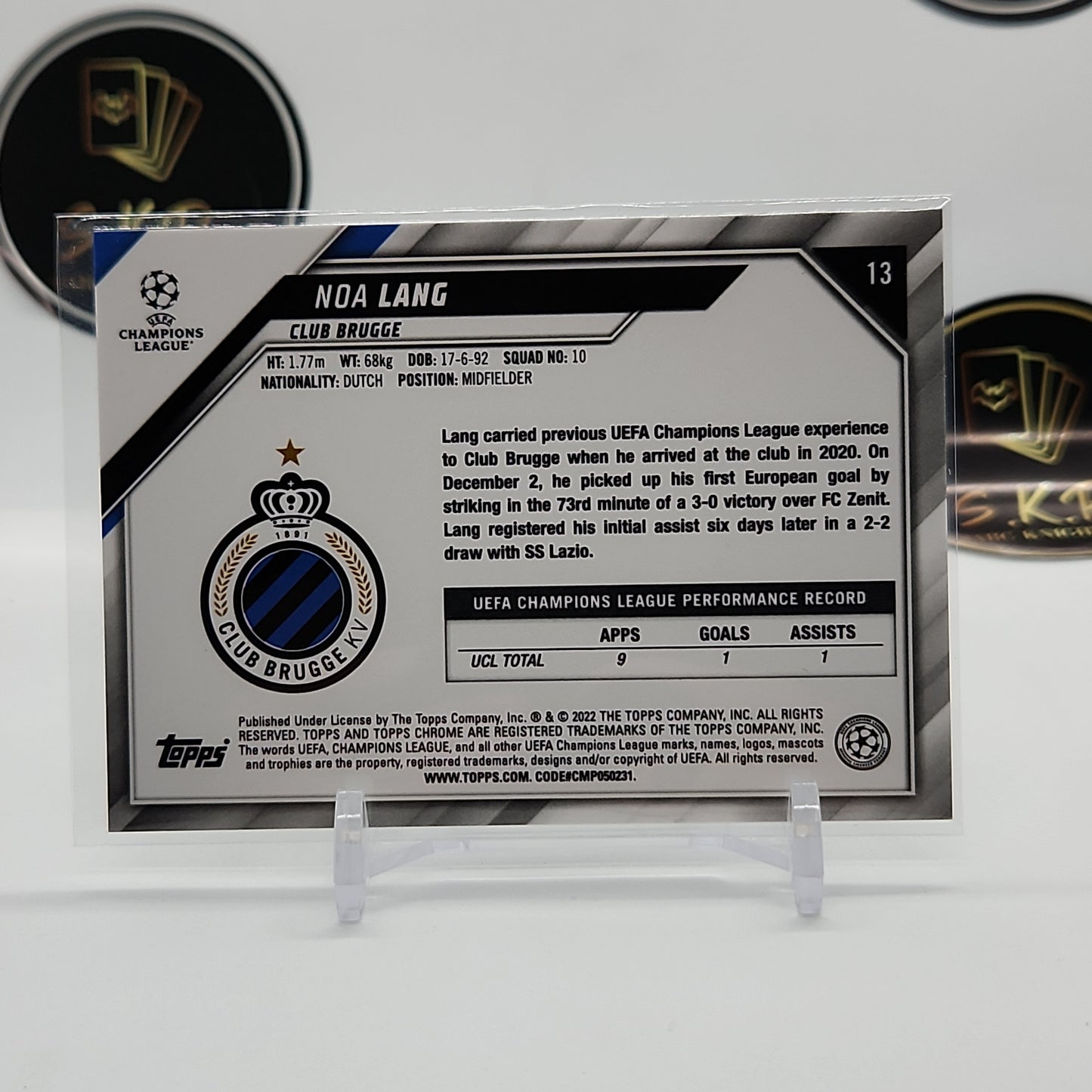 Noa Lang Chrome Black and White Raywave #13