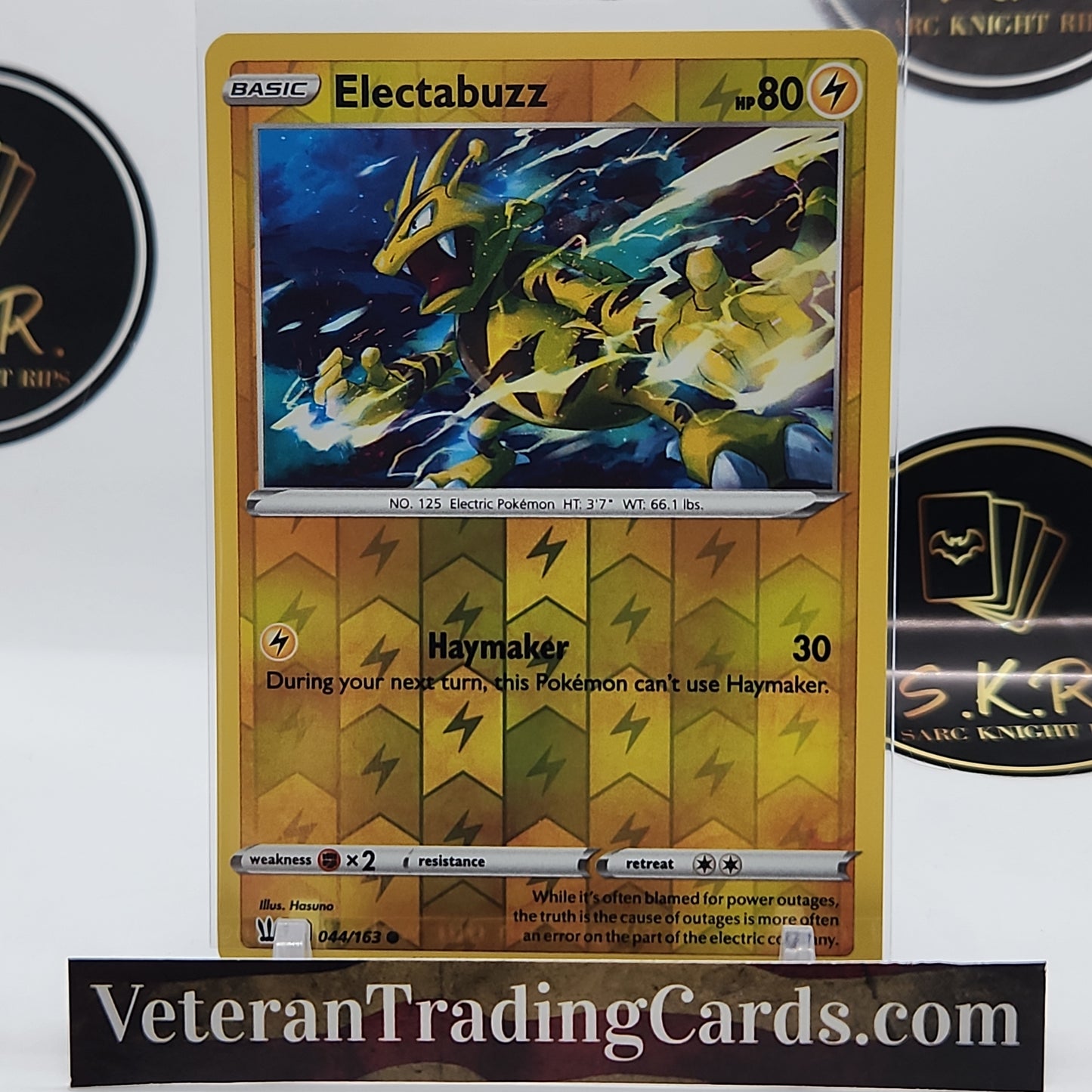 Electabuzz Reverse Holo 044/163