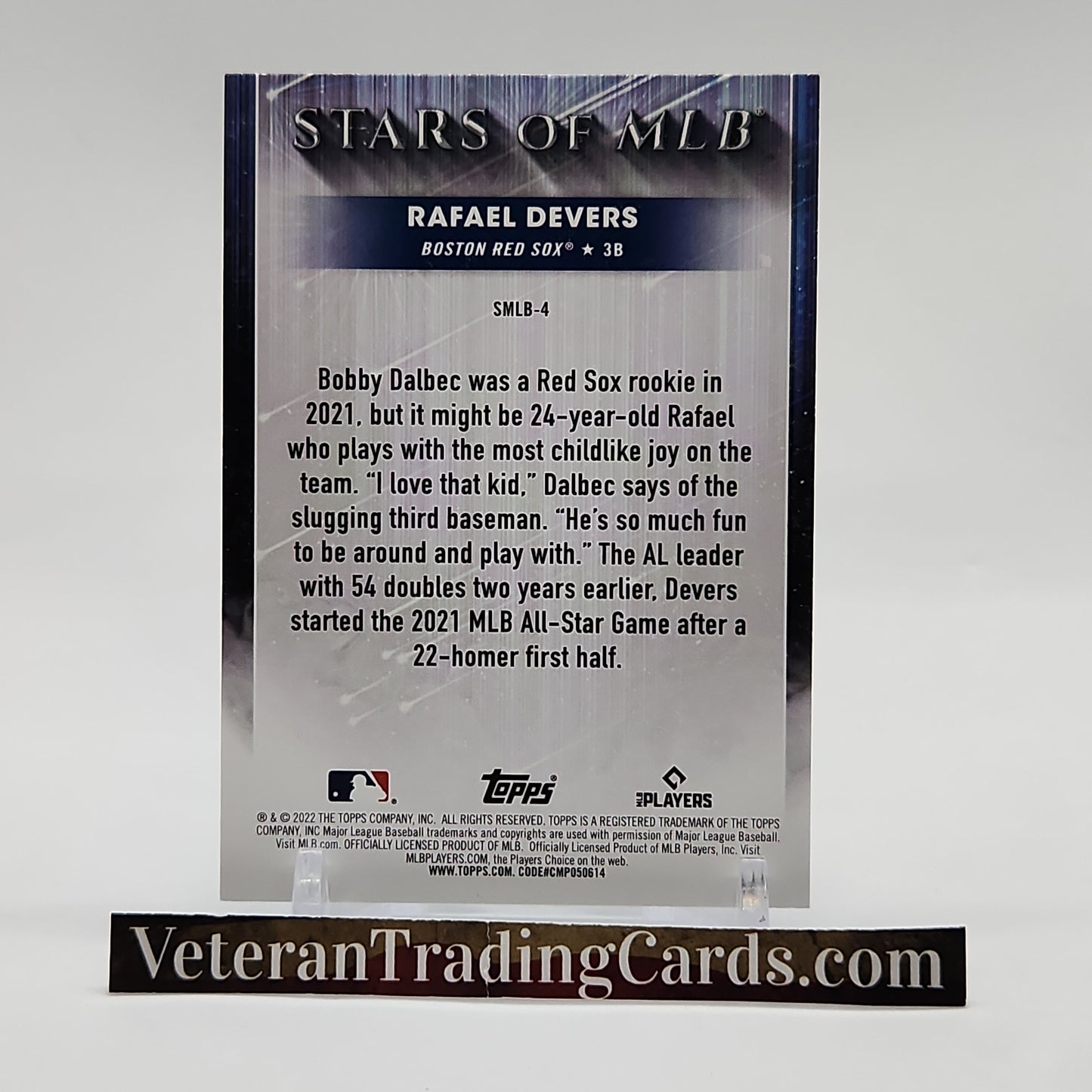 Rafael Devers Stars Of MLB Holo Card #SMLB-4