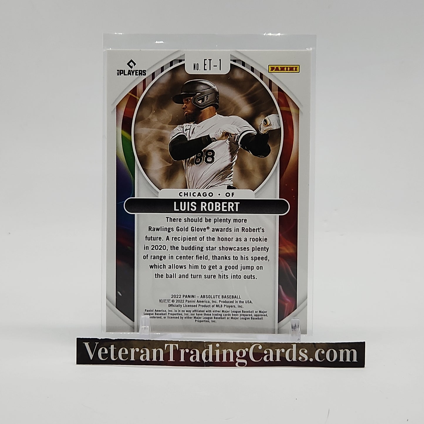 Luis Robert Extreme Team Lava Holo Card #ET-1