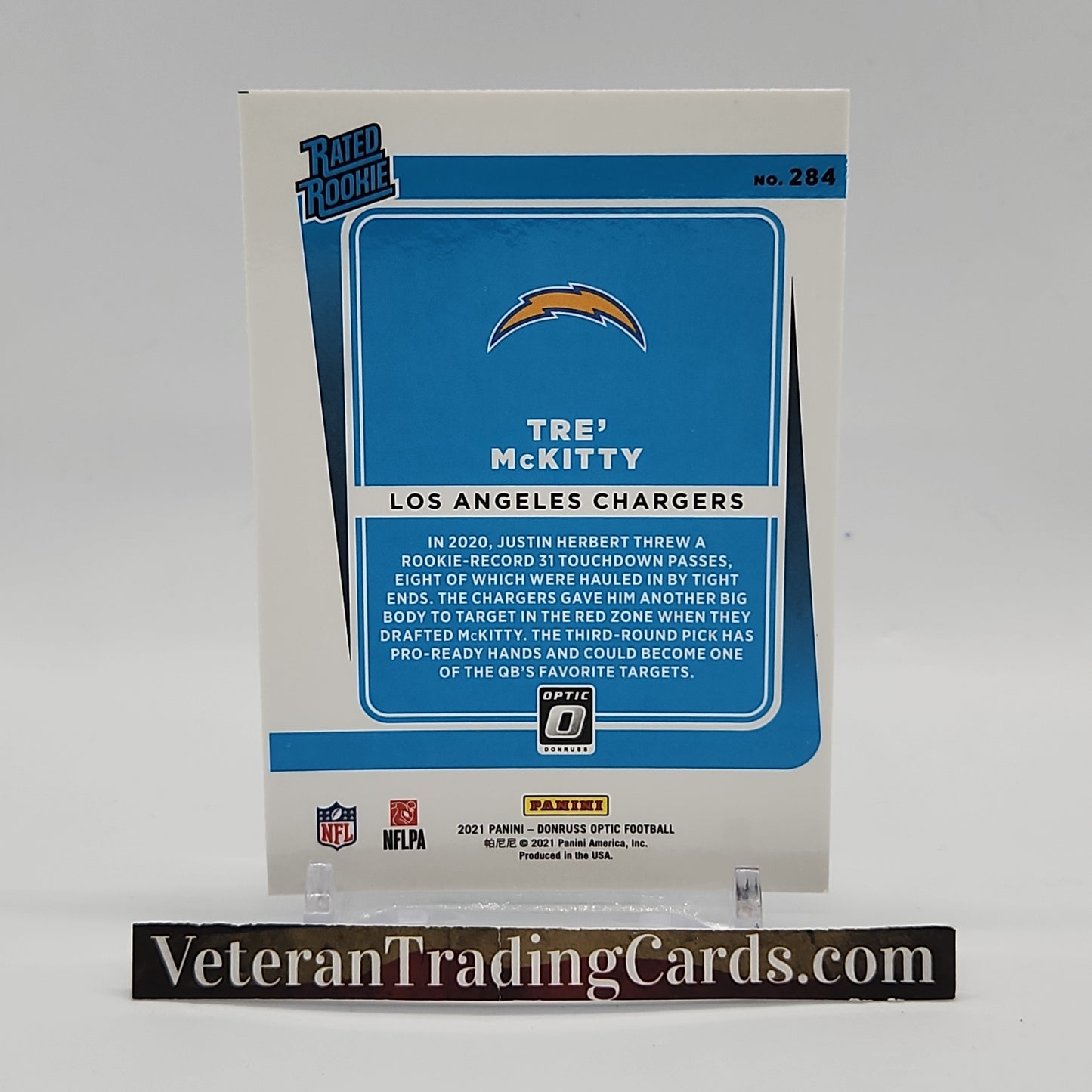 Tre' McKitty Rated Rookie Optic Card #284