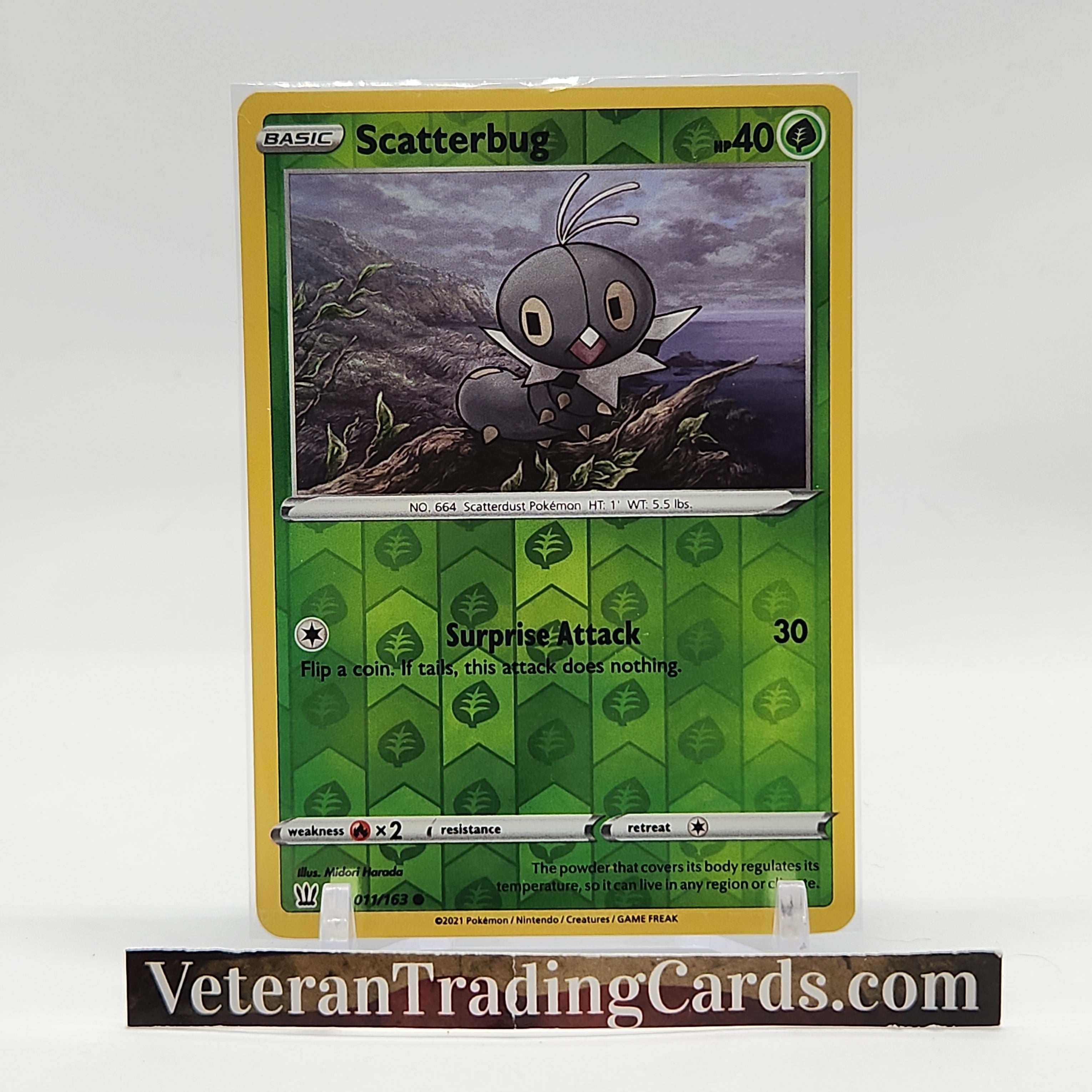 Scatterbug Reverse Holo 011/163 VTC Scatterbug Reverse Holo 011/163 VTC