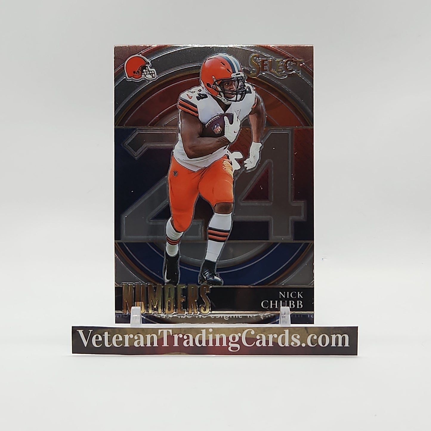 Nick Chubb Select Numbers Card #SN-21