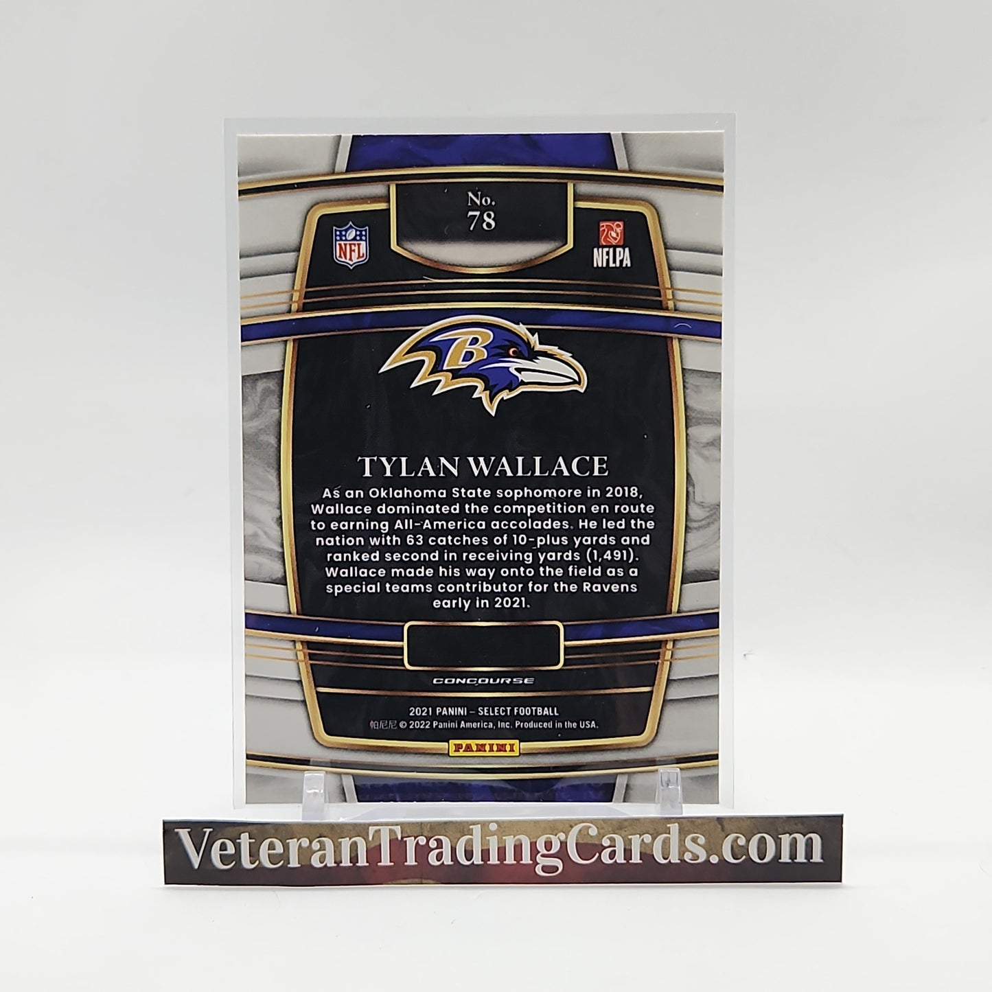 Tylan Wallace RC Concourse Level Card #78
