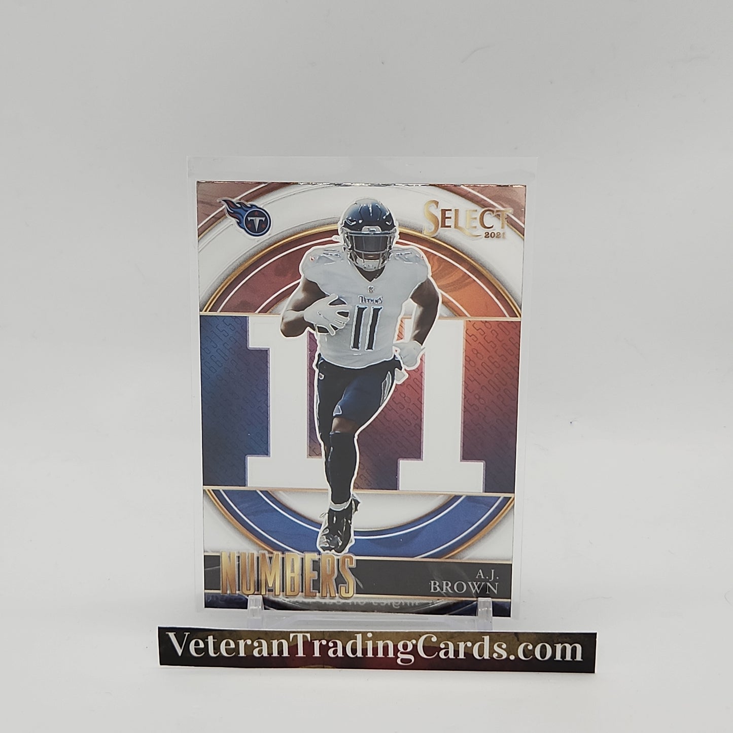 AJ Brown Select Numbers Card #SN-25