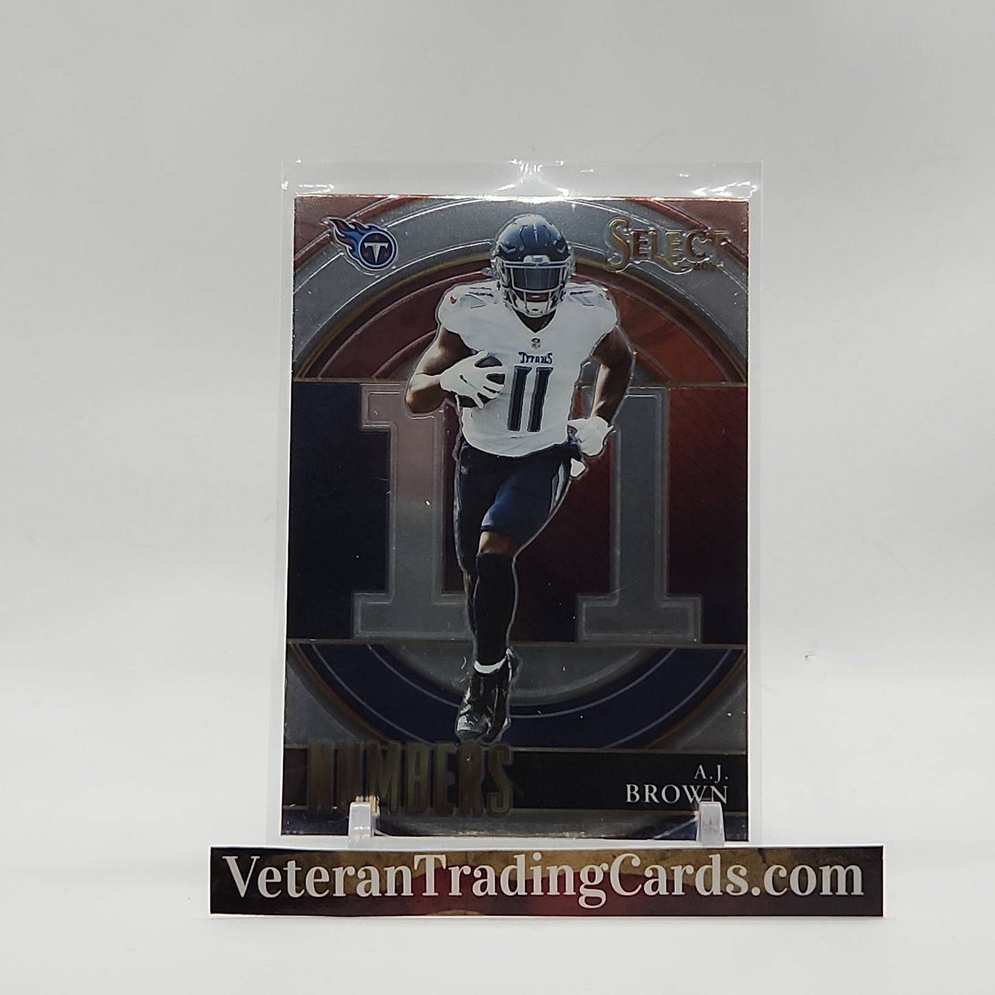 AJ Brown Select Numbers Card #SN-25