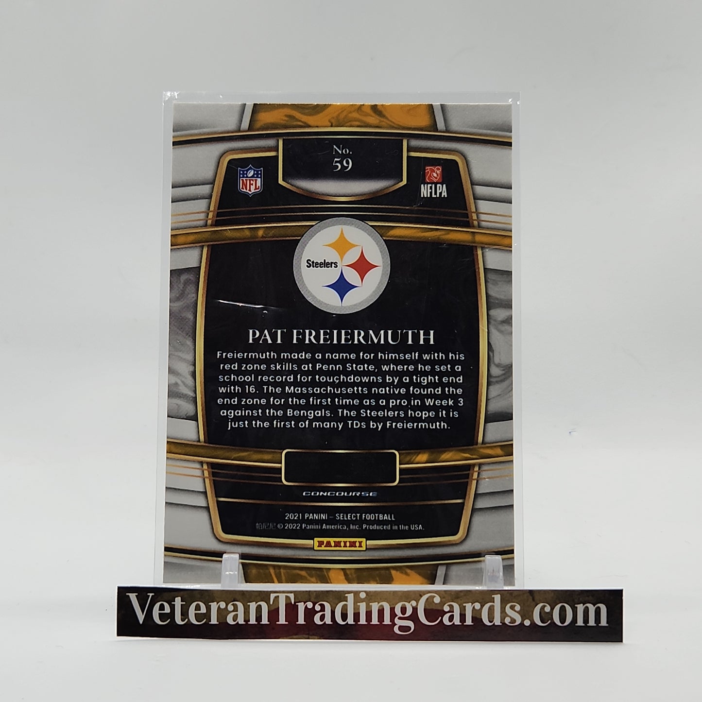 Pat Freiermuth RC Concourse Card # 59