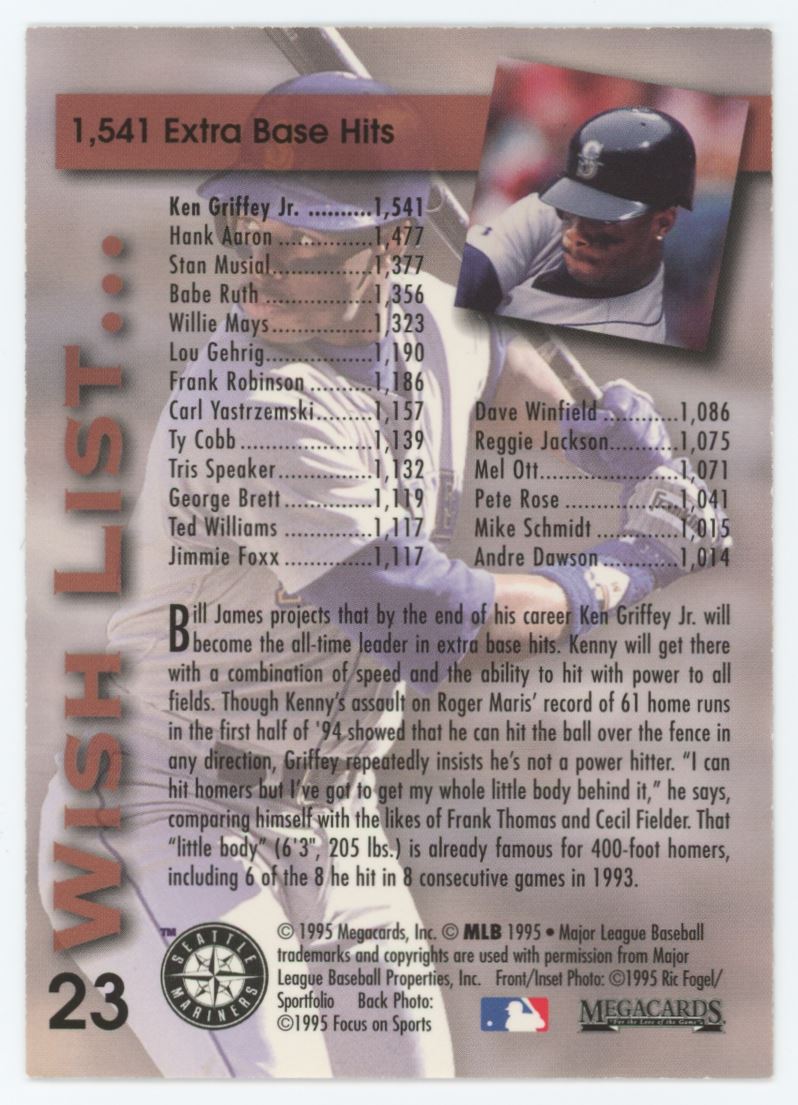 Ken Griffey Jr. Card# 23