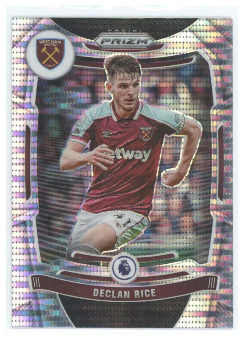 Declan Rice Silver Breakaway Prizm 2020 Panini Prizm Premier Leauge Card # 237