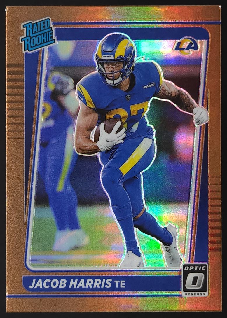 Jacob Harris Bronze Prizm 2021 Donruss Optic Rookie Card # 238