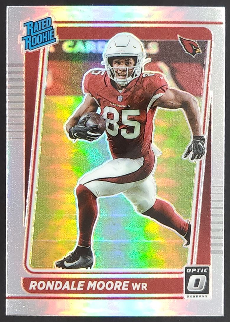 Rondale Moore Prizm 2021 Donruss Optic Rookie Card # 217