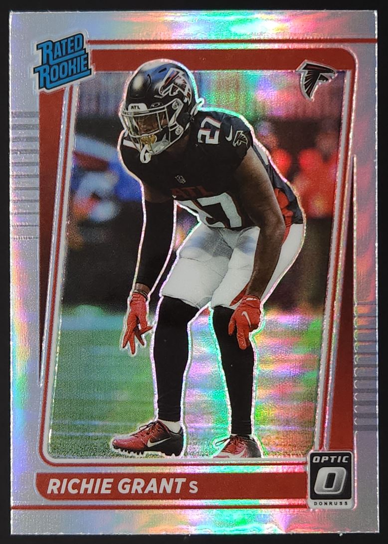 Richie Grant Silver Prizm 2021 Donruss Optic Rookie Card # 269
