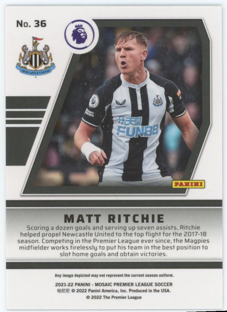 Matt Ritchie Will to Win Card# 36