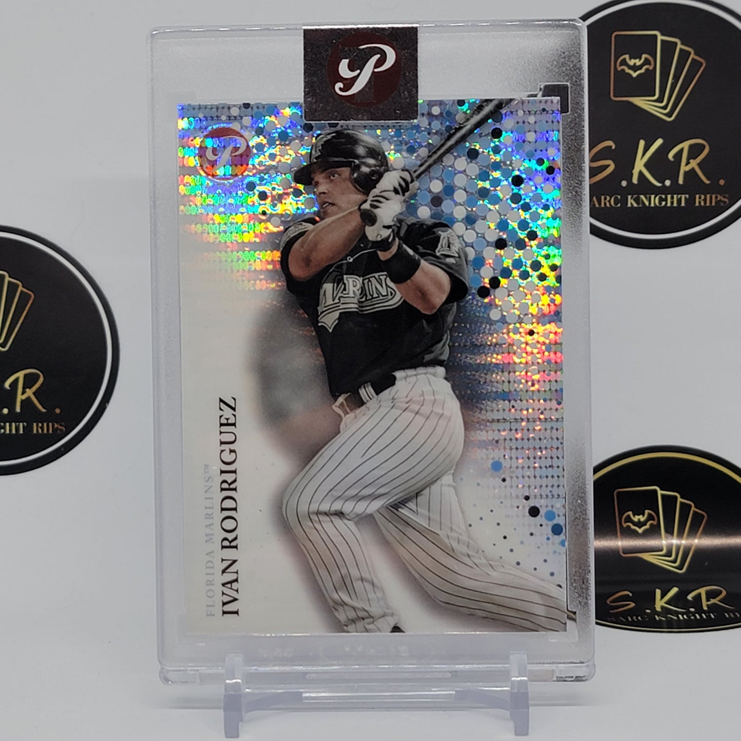 Ivan Rodriguez Encased Pristine Refractor #140