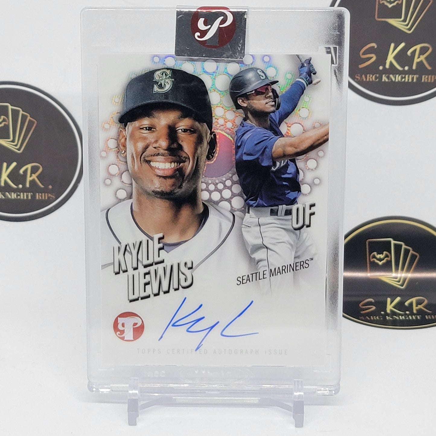 Kyle Lewis Encased Fresh Faces Autograph #FFA-KL