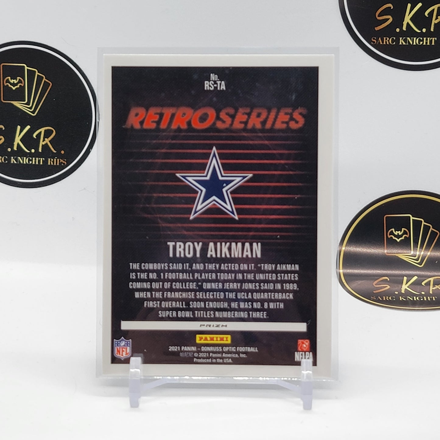 Troy Aikman Retro Series PRIZM #RS-TA