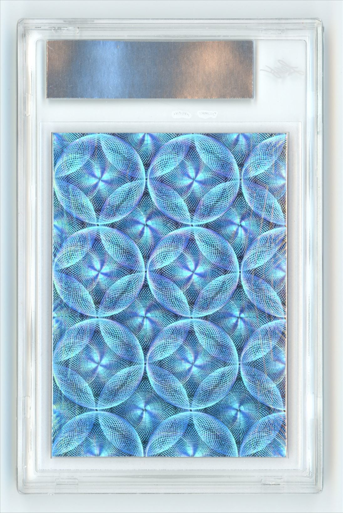 Jovantae Barnes Kaleidoscope Pink 1/1 2022 Leaf Flash Football Rookie Card
