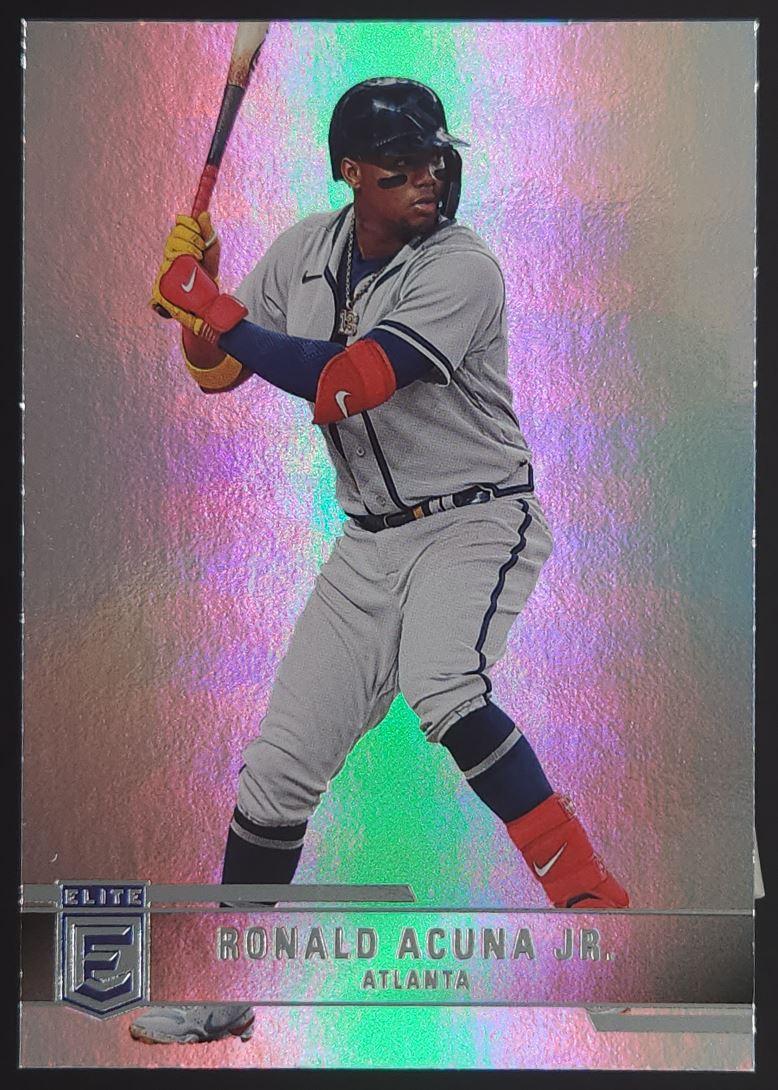 Ronald Acuna Jr. 2022 Panini Chronicles Elite Card # 47