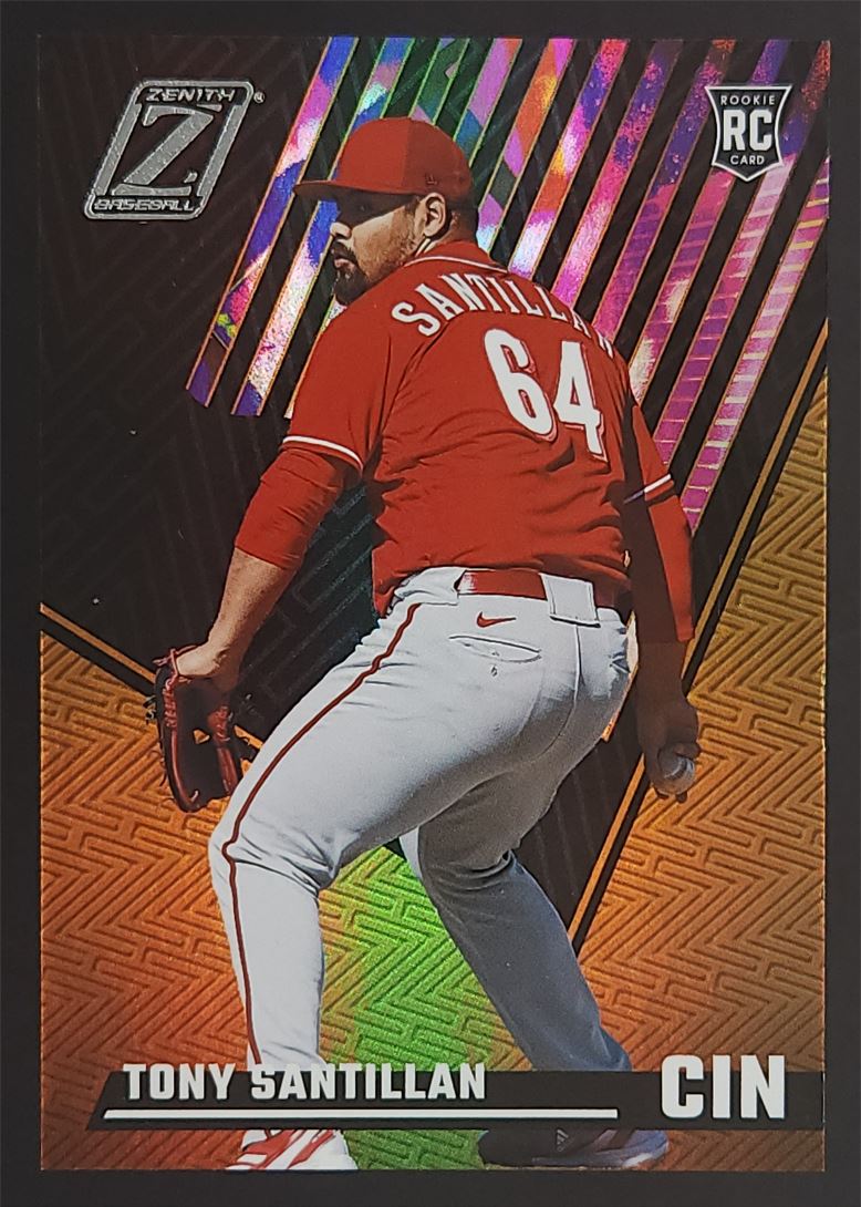 Tony Santillan 2022 Panini Chronicles Zenith Rookie Card # 11