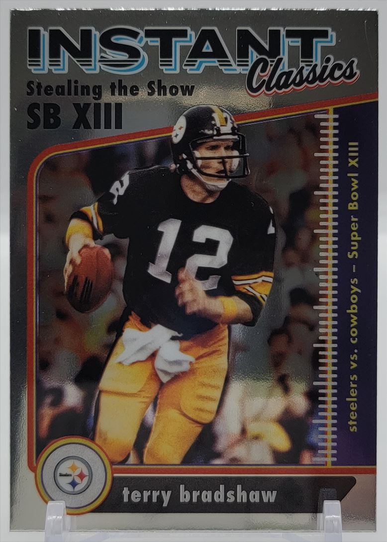 Terry Bradshaw 2022 Panini Classics Instant Card # IC-11