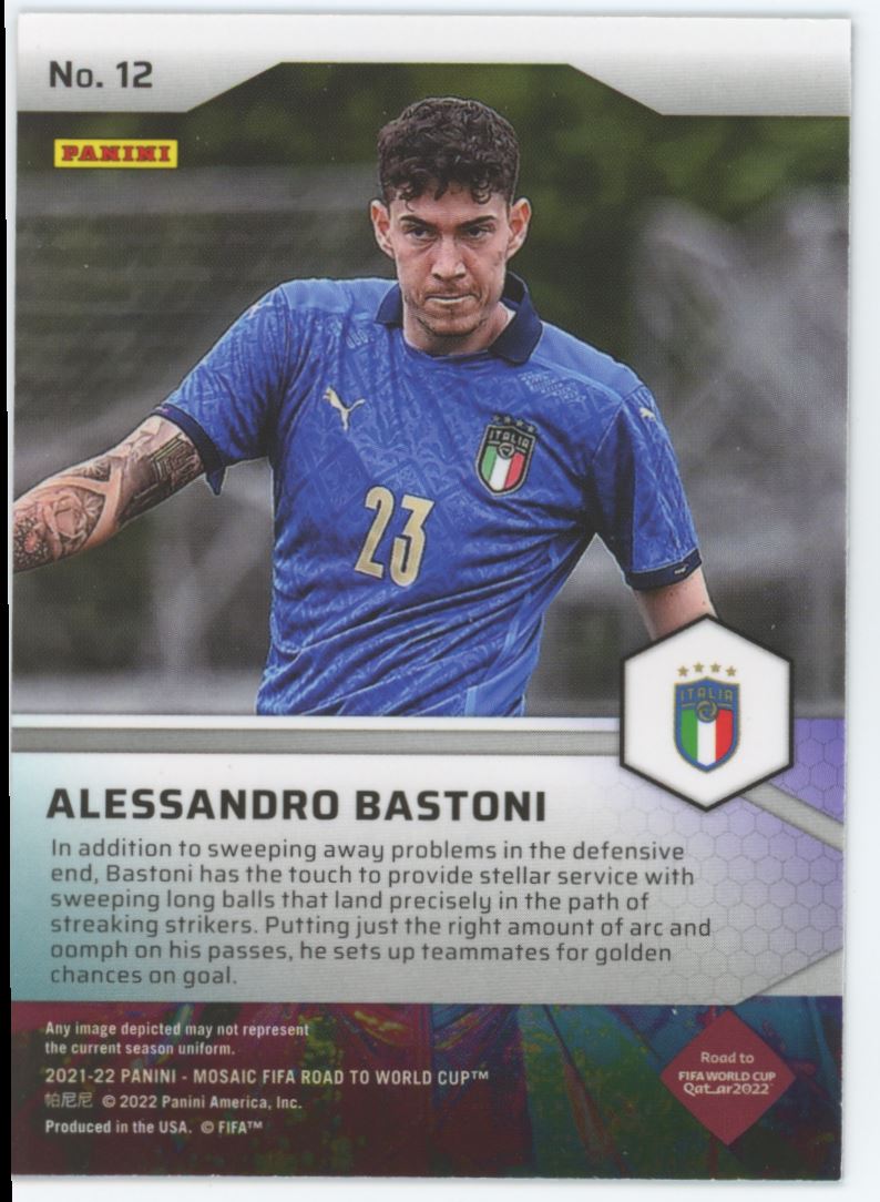 Alessandro Bastoni Pitch Masters Card# 132
