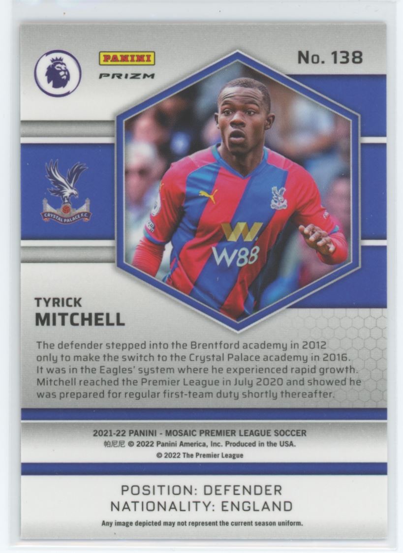 Tyrick Mitchell Red Prizm Card# 138