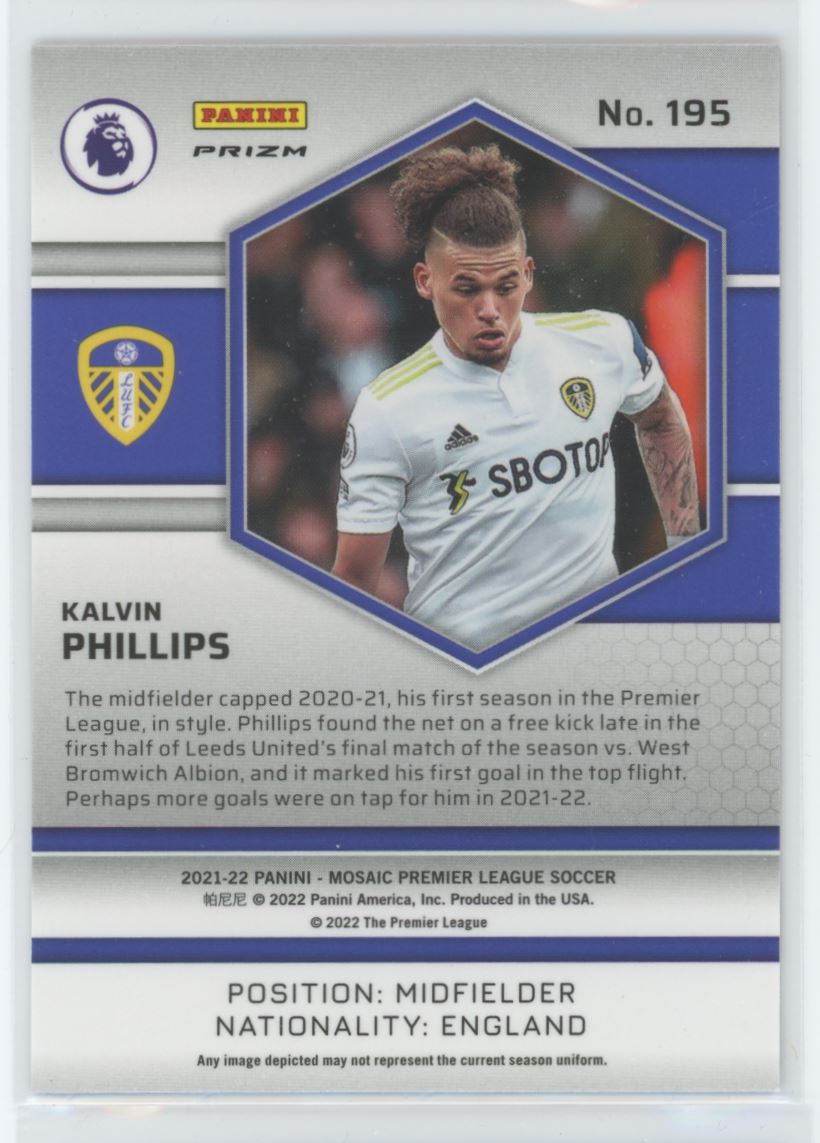 Kalvin Phillips Red Prizm Card# 195