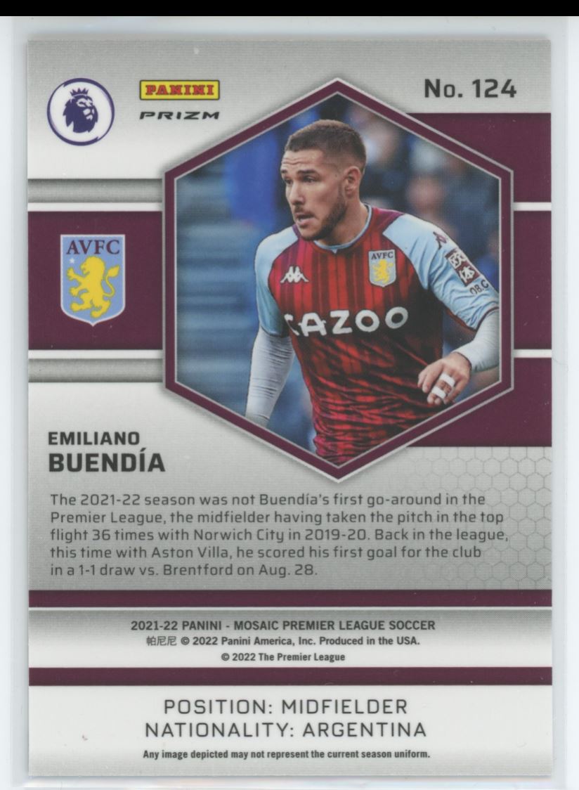 Emiliano Buenda Red Prizm Card# 41