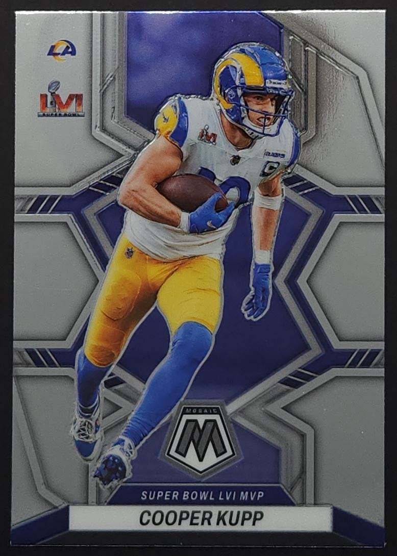 Cooper Kupp 2022 Panini Mosaic Super Bowl LVI MVP Card # 299